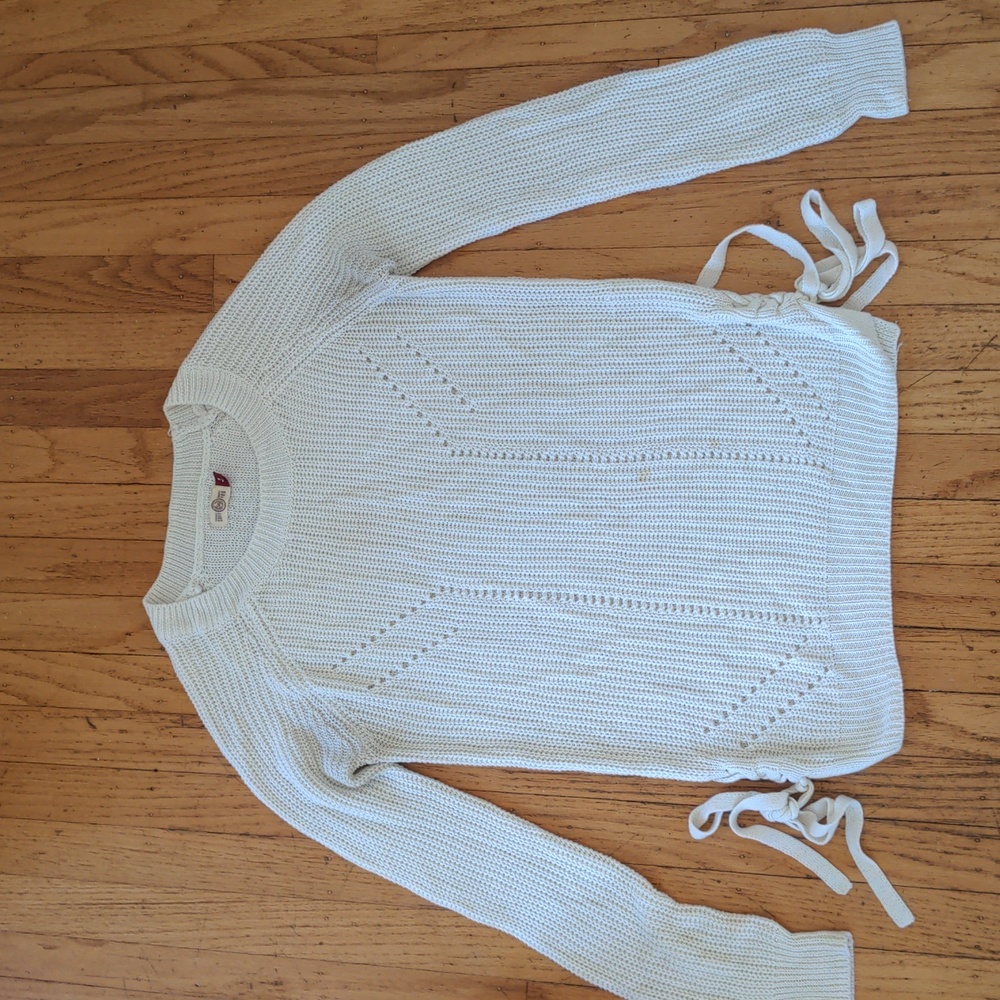 KOHL'S SO Juniors sweater white
